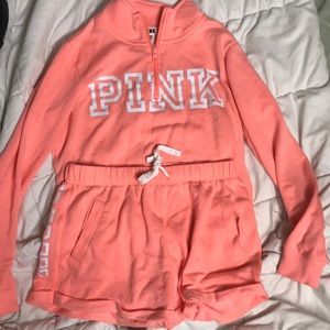 Everyday lounge set, coral color, great condition.